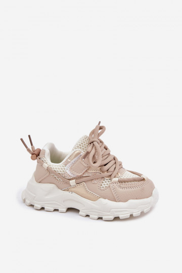 tênis À modalo de tênis Infantil bege Tilvianea 2