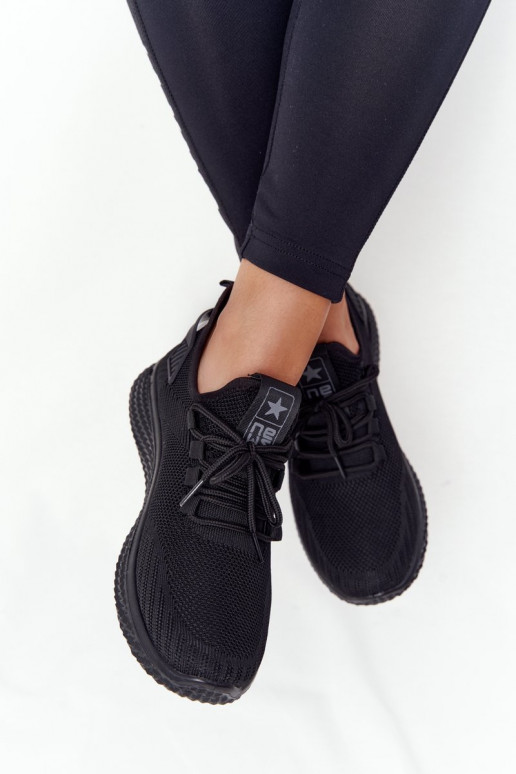 Feminino Estilo esportivo sapato cor preta Roxy