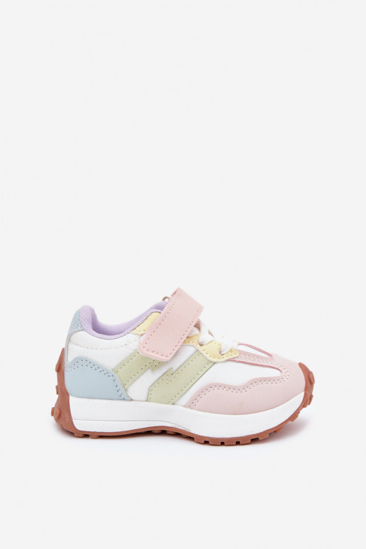 sapato Tênis infantis com fixadores adesivos Cores diferentes Miranda sapato Tênis infantis com fixadores adesivos Cores diferentes Miranda