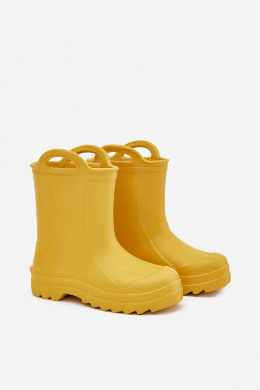 Infantil Botas de borracha LEMIGO DOGGY 735 Amarelo