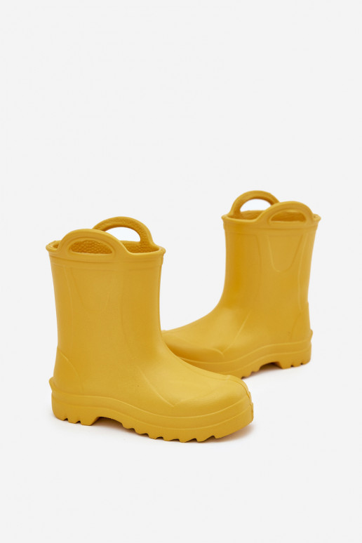 Infantil Botas de borracha LEMIGO DOGGY 735 Amarelo