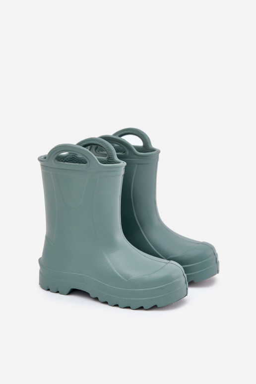Infantil Botas de borracha LEMIGO DOGGY 735 cor verde