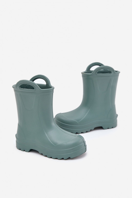 Infantil Botas de borracha LEMIGO DOGGY 735 cor verde