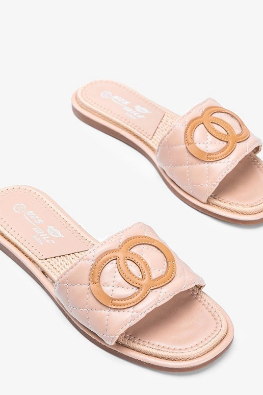 Sandálias femininas bege, "Ypsy"