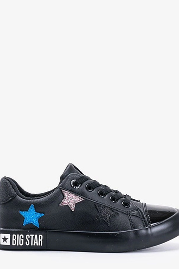 Sapatilhas infantis pretas,... 2