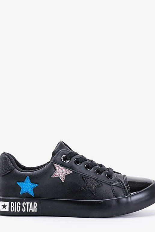 Sapatilhas infantis pretas, „Big Star" Sapatilhas infantis pretas, „Big Star"