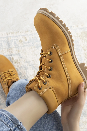 Botas femininas Big Star Amitee Camel Trapper 2