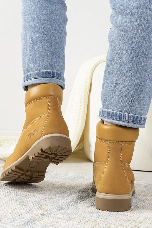 Botas femininas Big Star Amitee Camel...