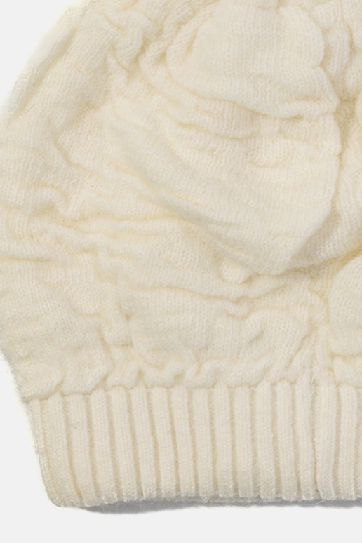 Boné feminino Isis Cru com Pompom