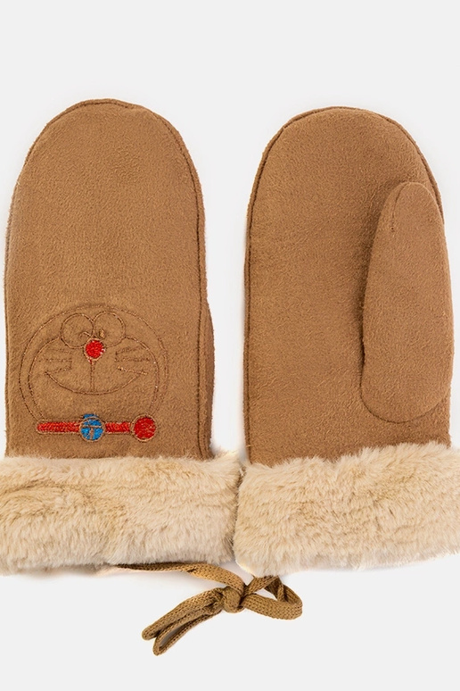 Luvas infantis Kitty Brown