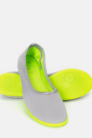 Sapatilhas de balé infantis Geneseo cinza-verde 2
