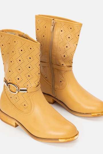 Botins infantis marrons... 2