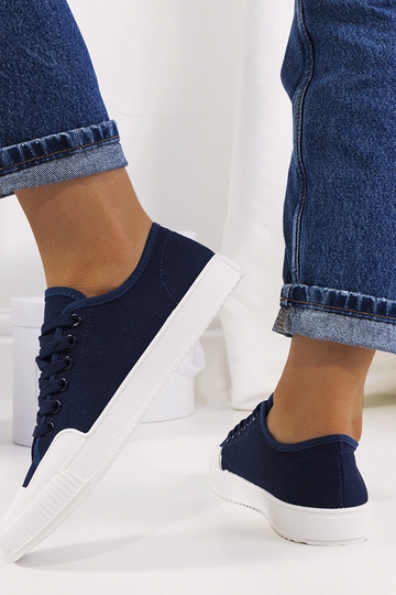 Tênis feminino Rivas azul marinho 2