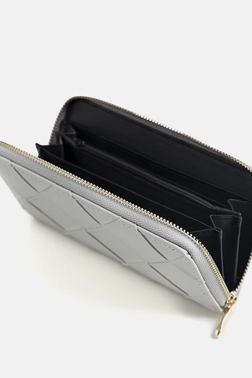 Carteira Bennett Cinza Fosco