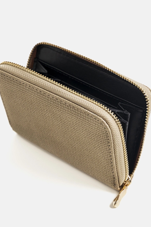 Carteira feminina Gunn bege