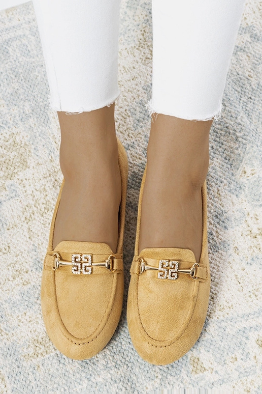 Mocassins Cardoso Fivela Bege