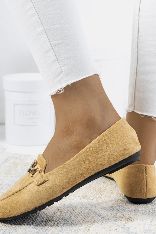 Mocassins Cardoso Fivela Bege