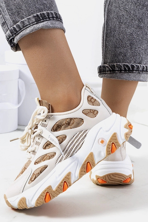 Tênis feminino Melsen bege