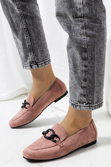 Botas de cano curto de couro Dante rosa 2