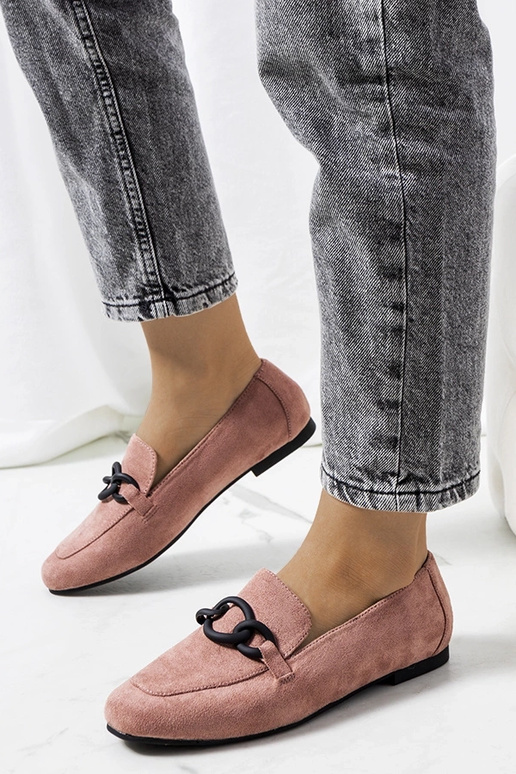 Botas de cano curto de couro Dante rosa