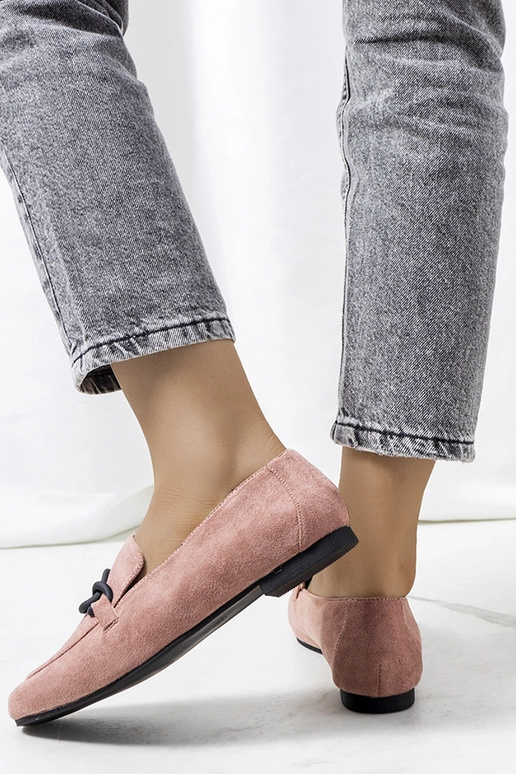 Botas de cano curto de couro Dante rosa