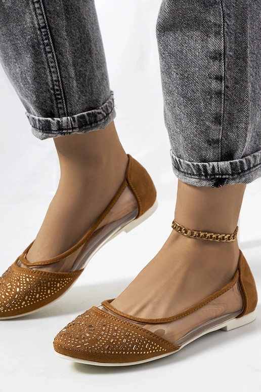 Sapatilhas Malene semi transparentes...