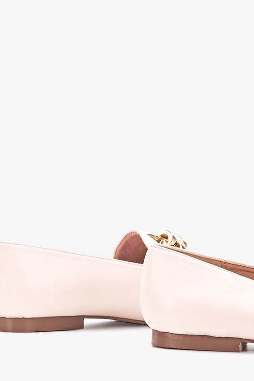 Mocassim Bege Segarra Chain