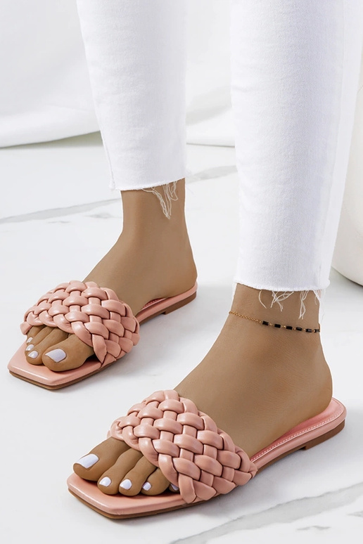 Sandálias rasteiras D'Adda rosa