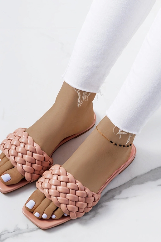 Sandálias rasteiras D'Adda rosa