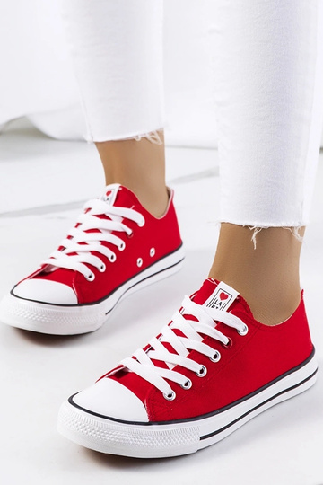 Tênis feminino clássico vermelho Kolind