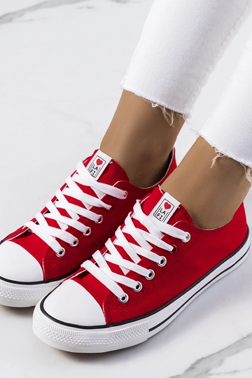 Tênis feminino clássico vermelho Kolind 2