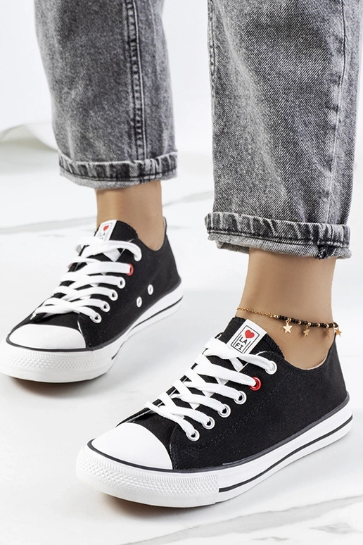 Tênis feminino clássico preto Kolind