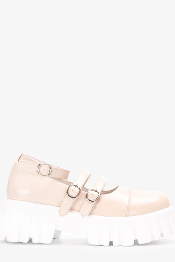 Botas de camurça na cor areia, "Jonell"