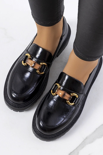Mocassins pretos, "Kemze" 2