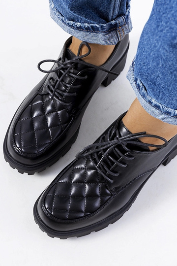 Botas de camurça pretas com... 2