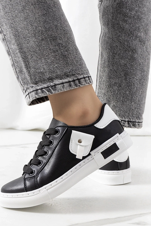 Tênis esportivos femininos pretos,...