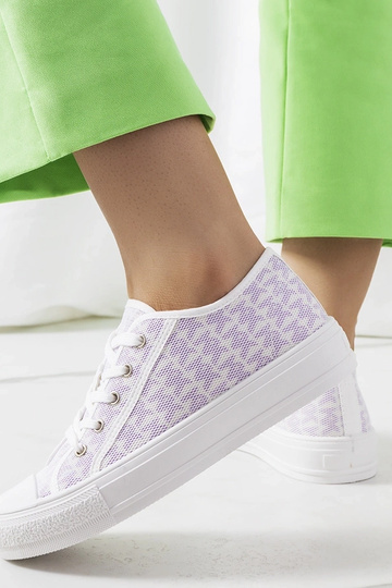 Tênis plataforma Chelms roxo