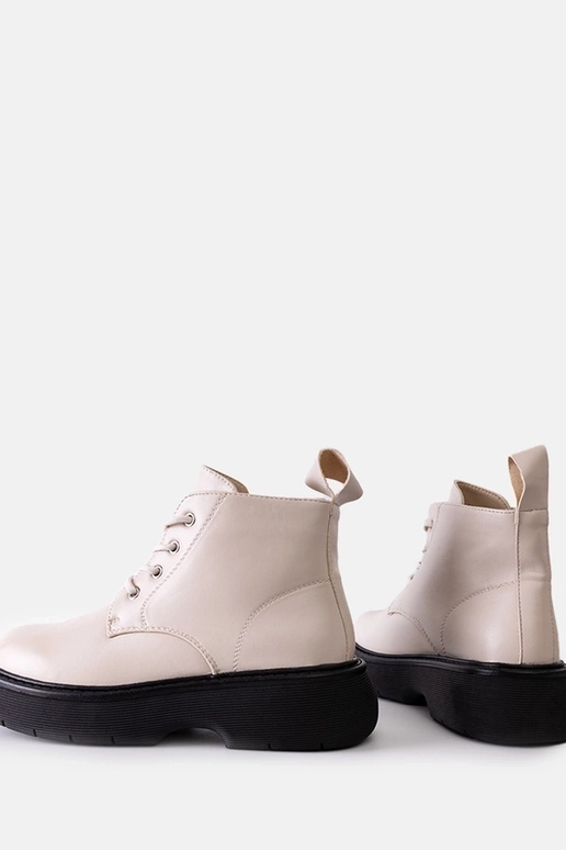 Botas de combate Solis bege