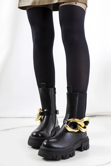 Botas pretas, "Croydon"