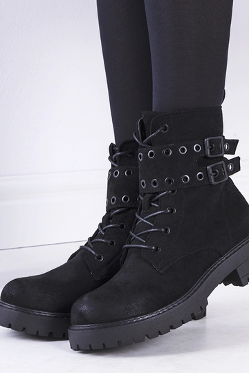 Botas femininas pretas... 2