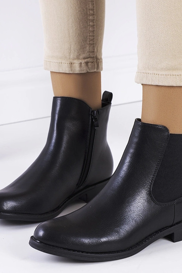 Botas de cano curto pretas,... 2