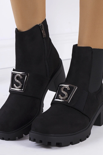 Botas de cano curto com...