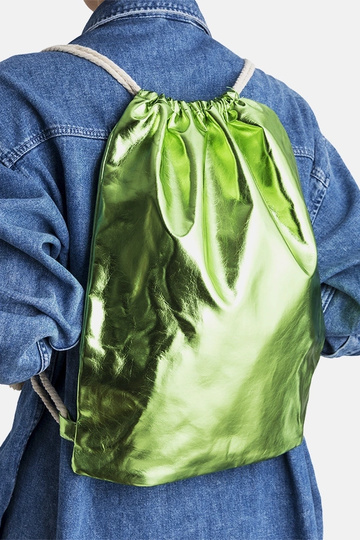 Mochila verde do Ernes 2