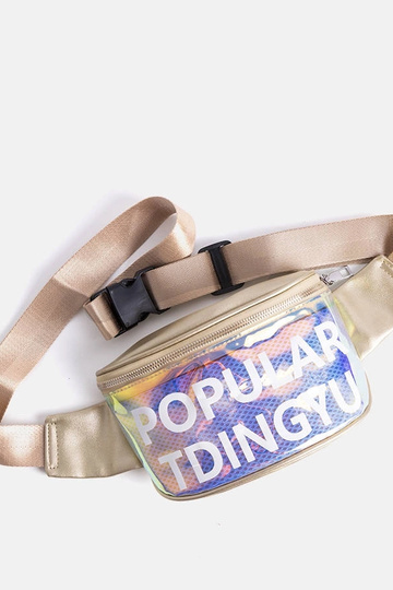 Bolsa feminina dourada Betim