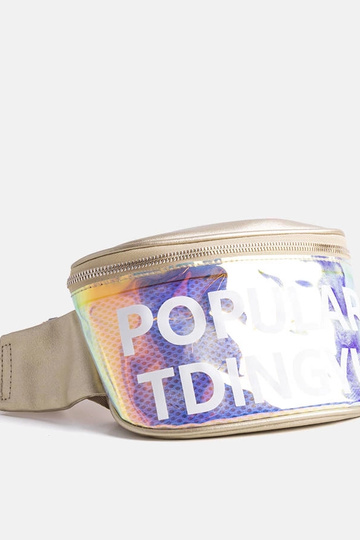 Bolsa feminina dourada Betim 2
