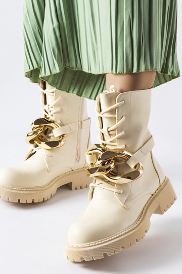 Botas de corrente Galar bege