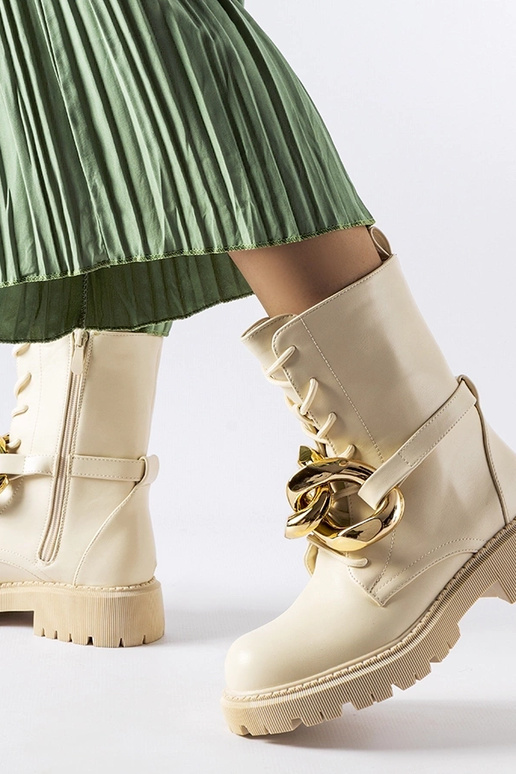 Botas de corrente Galar bege
