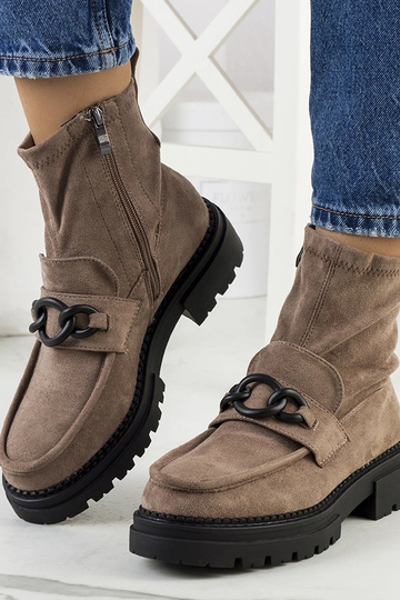 Botas de trekking marrons,...