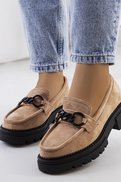 Botas longas marrons, "Calliope"