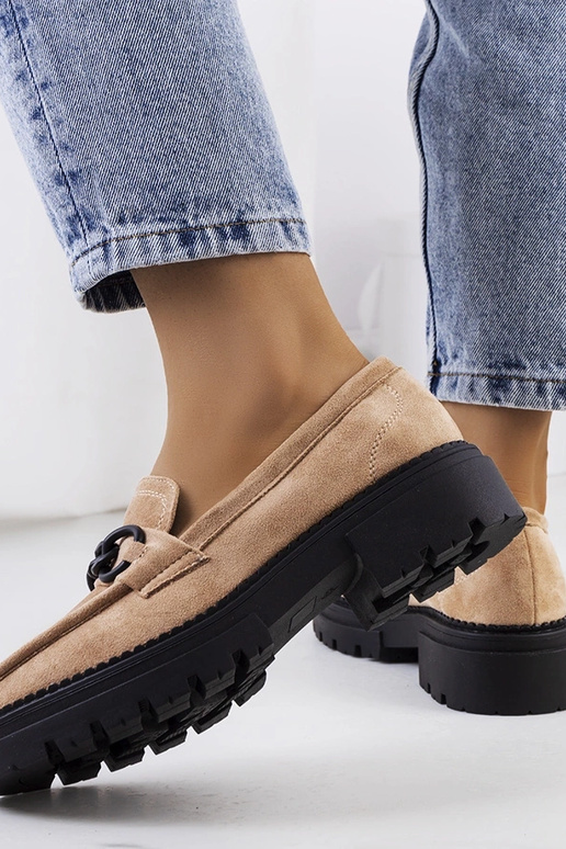 Botas longas marrons, "Calliope"